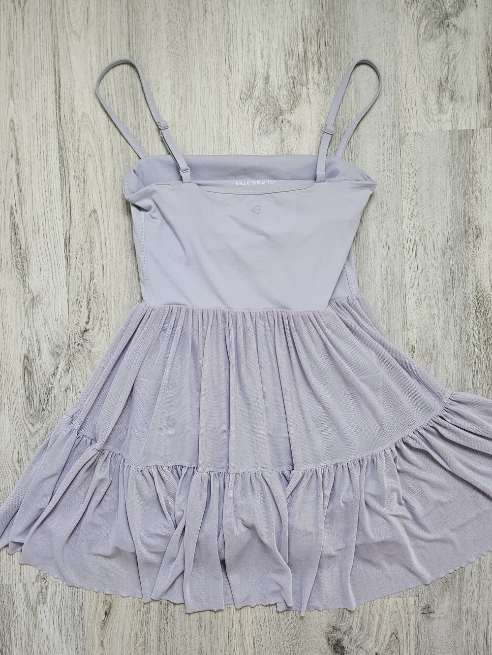 Blogilates Popflex Ballerina Athletic Mini Dress Lilac - Picture 2 of 4